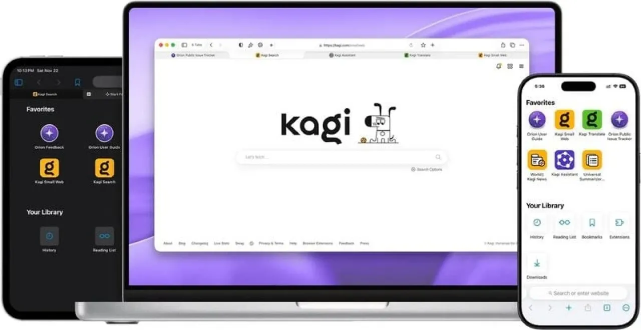 Orion Tarayıcı, Mac Kullanıcılarına WebKit Hızı ve Gizlilik Odaklılık Getiriyor