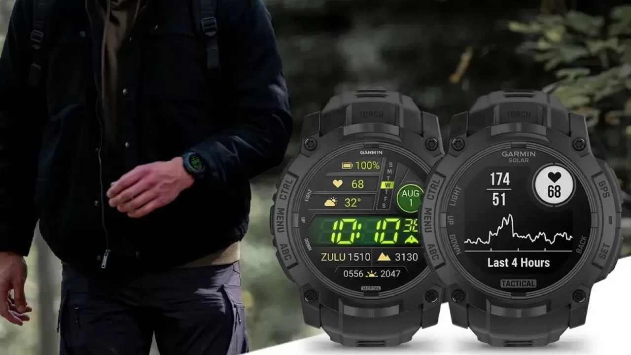 James Bond'un İzinde! Garmin Instinct 3 Tactical Edition: En İyi Casus Akıllı Saat