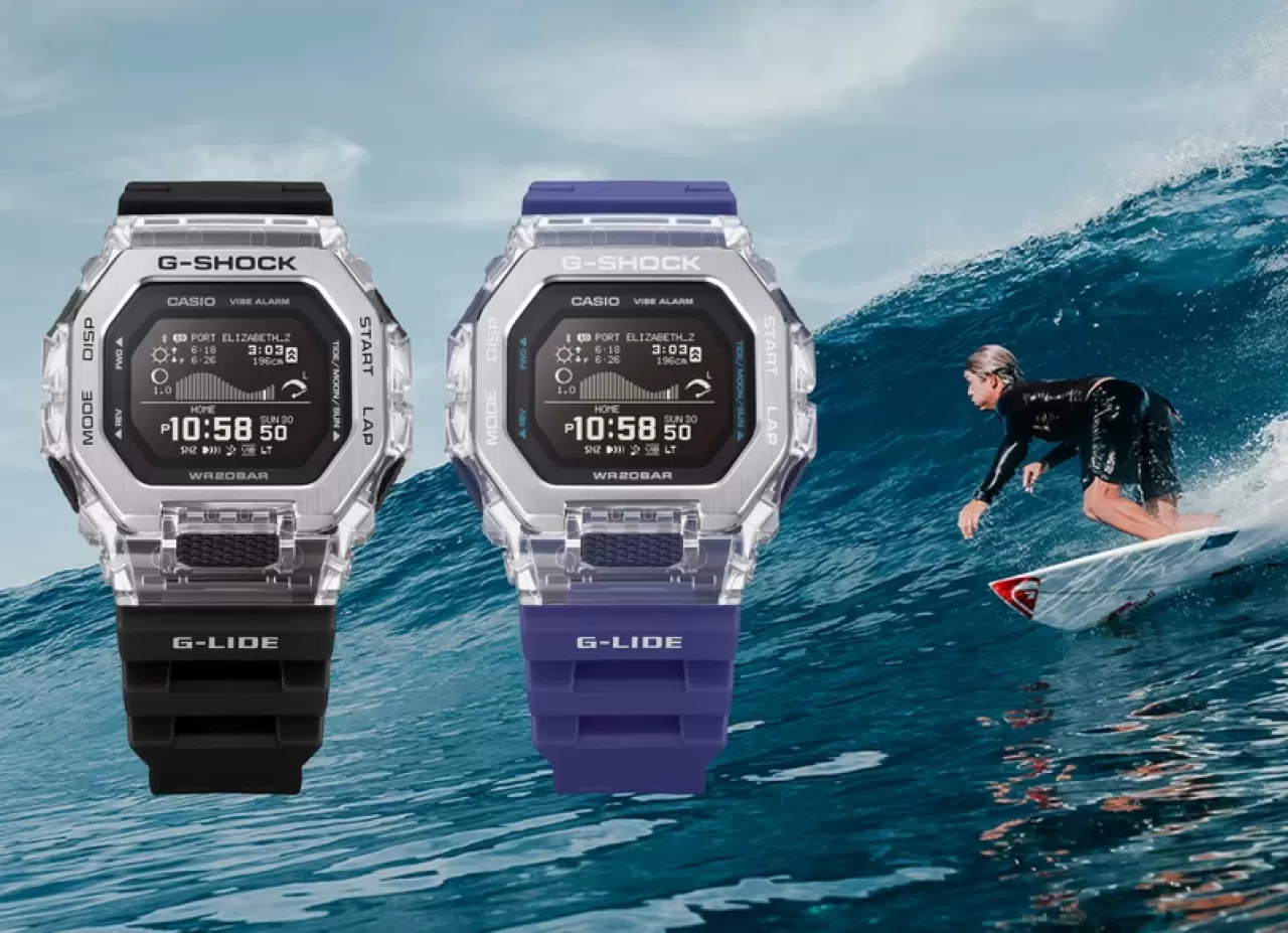 Casio G-Shock GBX-100S Şeffaf Gövde ve Metal Çerçeveyle Zarafet Dersi Veriyor