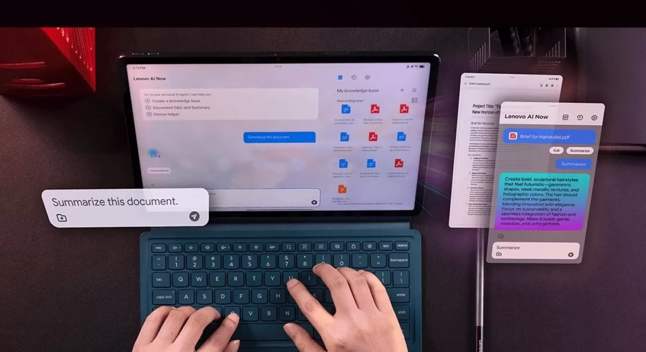 Yapay Zeka Özellikli Lenovo Yoga Tab Plus Amazon'da Listelendi