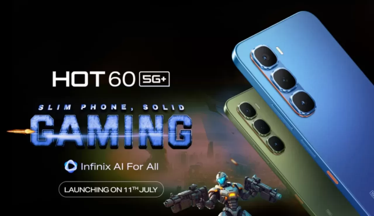 Infinix Hot 60 5G, One Tap AI Düğmesiyle Geliyor