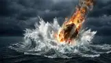 Dev Bir Asteroit Kuzey Denizi'ne Çarptı! 100 Metrelik Tsunamiyi Tetikledi!