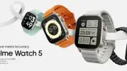 Realme Watch 5, AMOLED Ekran ve GPS Desteğiyle Piyasaya Sürüldü