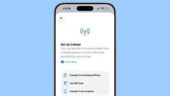 iOS 26, eSIM'i Android'e ve Android'den Aktarma Desteğini Sundu