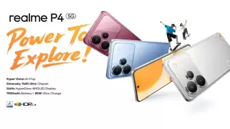 Realme P4 5G Piyasaya Sürüldü: İşte Fiyatı ve Özellikleri