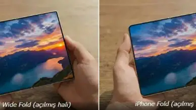 Samsung Wide Fold Katlanabilir Telefonun iPhone Fold'a Benzerliği Şoke Etti!