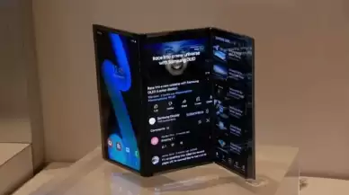 Samsung'un Üçe Katlanabilir Telefonunun Ekranı Sızdırıldı: İşte Sürpriz Detaylar