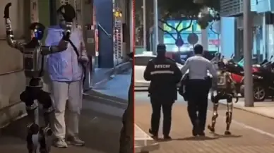 Tutuklanan İlk Robot! Çin'de Yaşlı Bir Kadını Rahatsız Ediyordu!