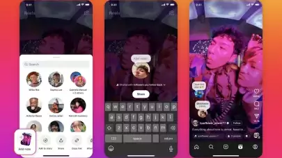 Instagram Reels ve Gönderilere 'Notlar' Eklendi