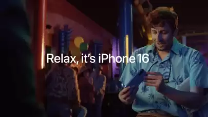 Apple'dan İddialı Reklam: 'Rahatlayın, Bu iPhone 16'