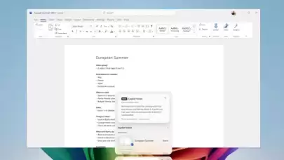 Microsoft Copilot Vision Güncellemesini Test Ediyor