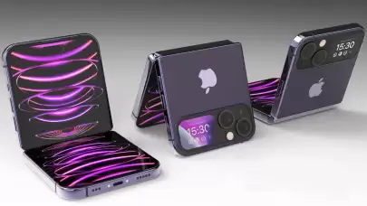 Apple'dan Bir İlk: Katlanabilir iPhone'da Ekran Altı Kamera Olacak!