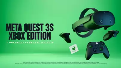 Meta Quest 3S Xbox Edition, Xbox Game Pass Paketiyle 400 Dolara Satışa Sunuldu