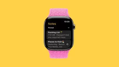 watchOS 26, Notlar Uygulamasını Apple Watch'a Getiriyor