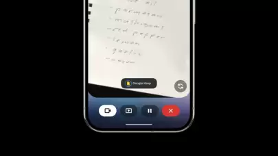 Gemini Live, Google Keep, Takvim, Görevler ve Haritaları Entegre Etti