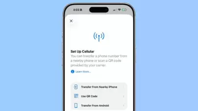 iOS 26, eSIM'i Android'e ve Android'den Aktarma Desteğini Sundu