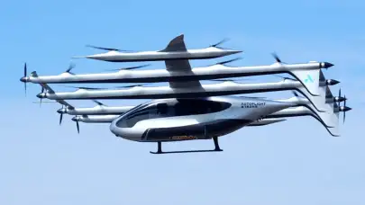 Çin'den Dünyanın İlk Elektrikli Dikey Kalkış ve İniş Uçağı!