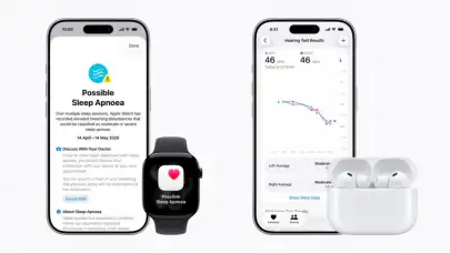Apple, uzun zamandır beklenen iki sağlık izleme özelliğini getiriyor