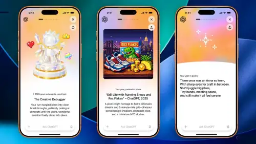 OpenAI 'ChatGPT ile Sizin Yılınız' Özelliğini Kullanıma Sundu