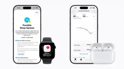 Apple, uzun zamandır beklenen iki sağlık izleme özelliğini getiriyor