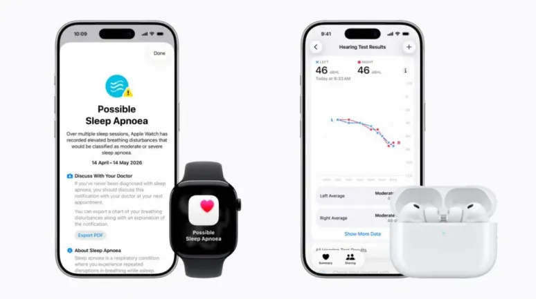 Apple, uzun zamandır beklenen iki sağlık izleme özelliğini getiriyor