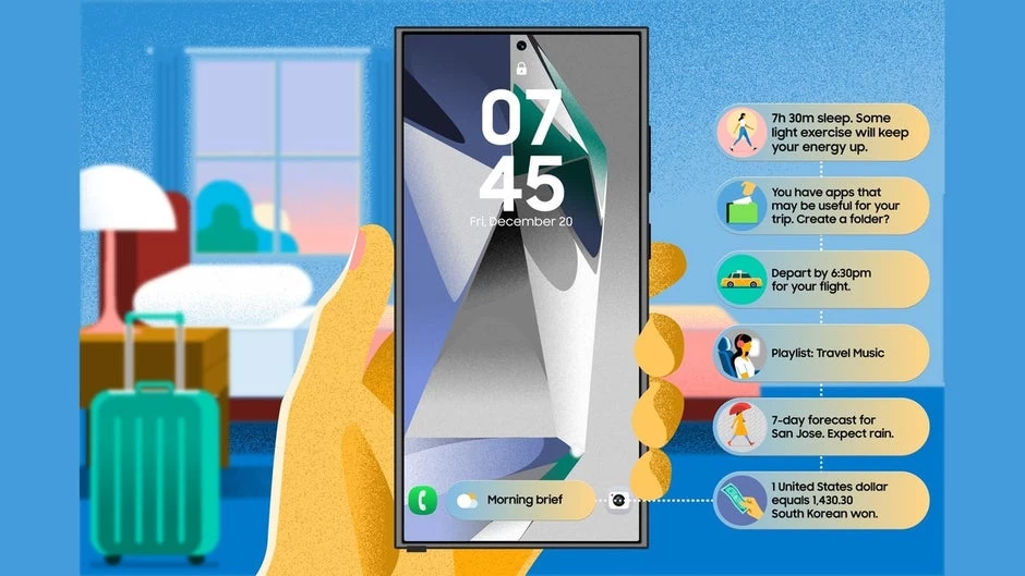 Samsung Now Bar İşlevini Geliştiriyor: Dinamik Ada'yı Aratmayacak!