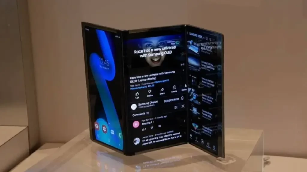 Samsung'un Üçe Katlanabilir Telefonunun Ekranı Sızdırıldı: İşte Sürpriz Detaylar
