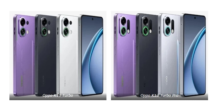 Oppo K13 Turbo ve Oppo K13 Turbo Pro Özellikleri Sızdı!