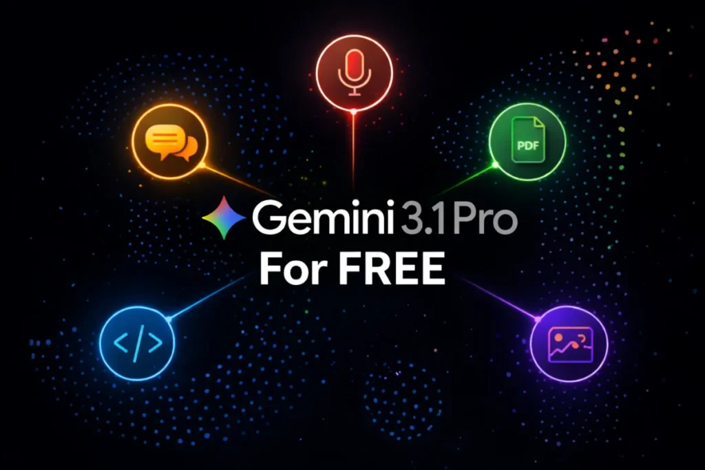 Gemini 3.1 Pro'yu Ücretsiz Kullanmanın En İyi 5 Yolu