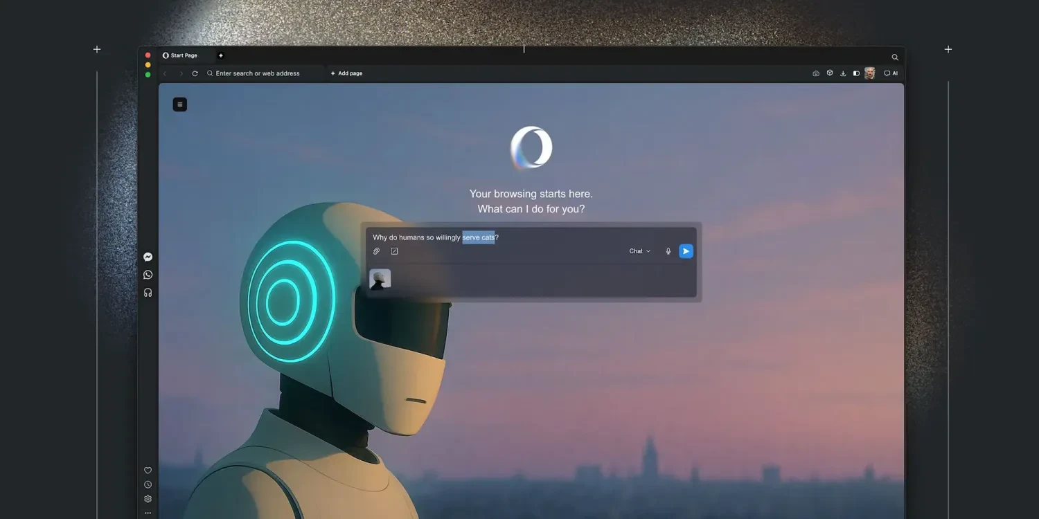 Opera Neon, Aracı Tabanlı Tarama Özelliğini Geliştiriyor