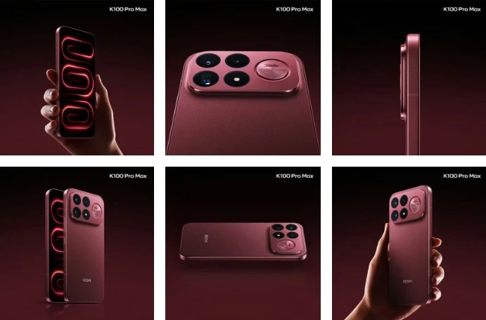 11 Ağustos'ta Geliyor! Redmi K100 Pro Max'in 'Kırmızı' Rengi Tanıtıldı